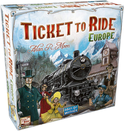 Ticket to Ride Europe Board Game - WiredVillage GamesDays of Wonder