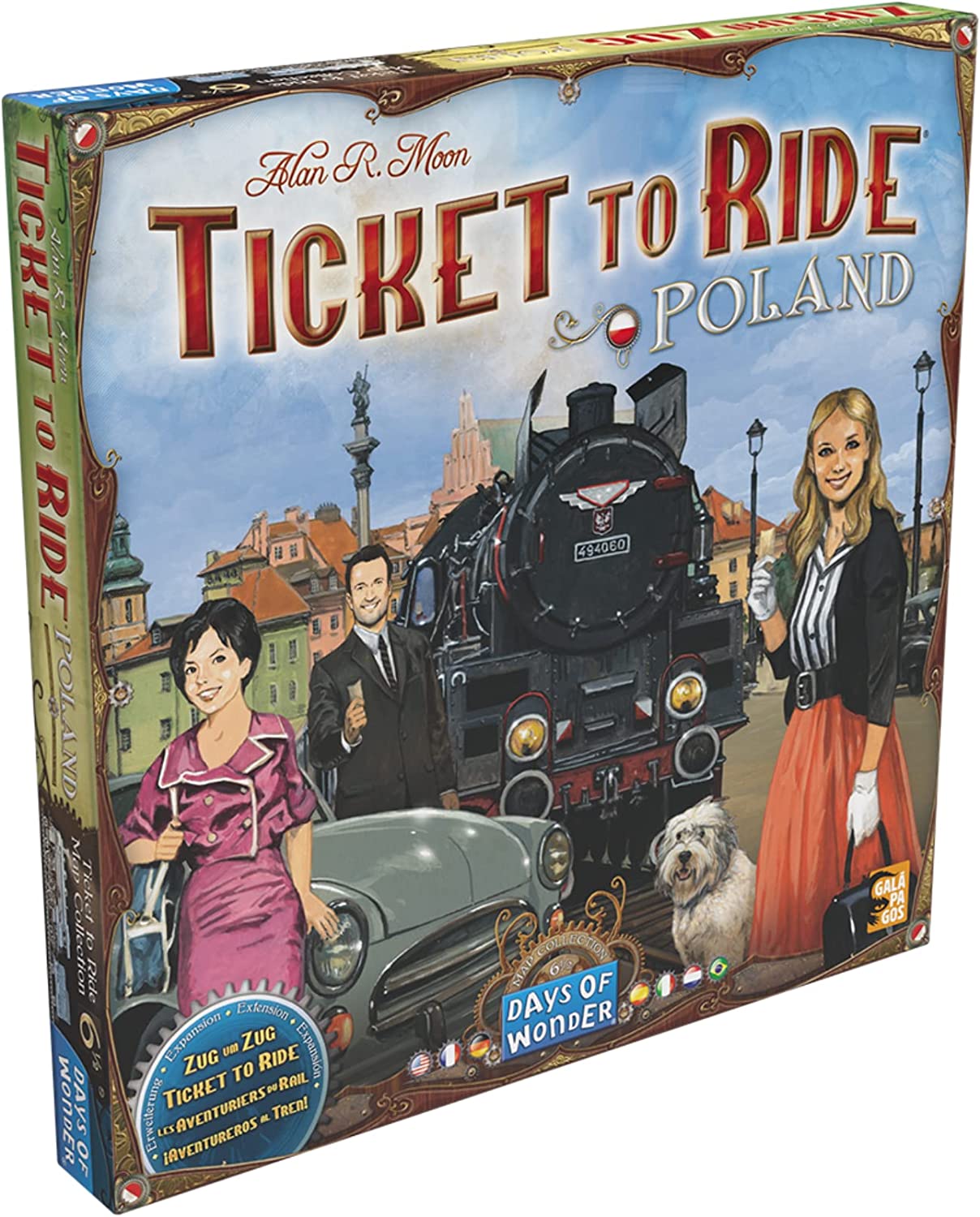 TICKET TO RIDE: MAP #6.5 - POLAND - WiredVillage GamesWiredvillage Games