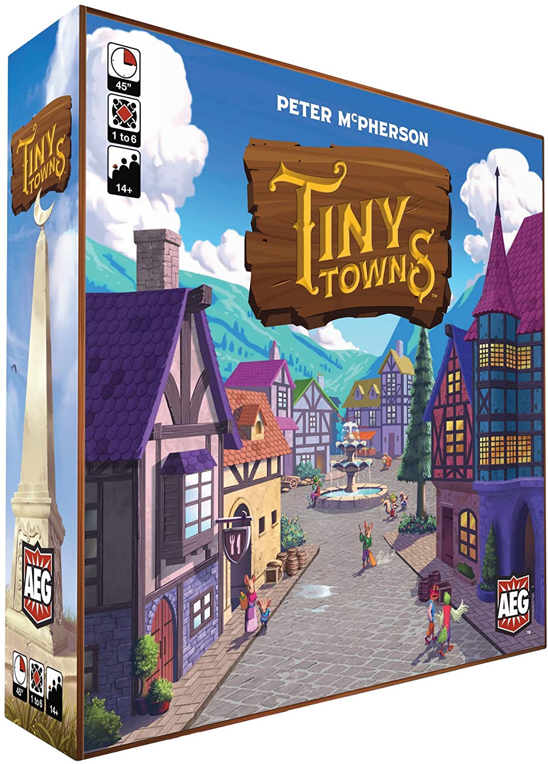 Tiny Towns: Original - WiredVillage GamesAlderac Entertainment Group (AEG)