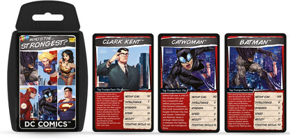 Top Trumps DC Comics Who's the Strongest? Card Game - WiredVillage GamesTop Trumps