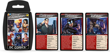 Top Trumps DC Comics Who's the Strongest? Card Game - WiredVillage Games - Top Trumps