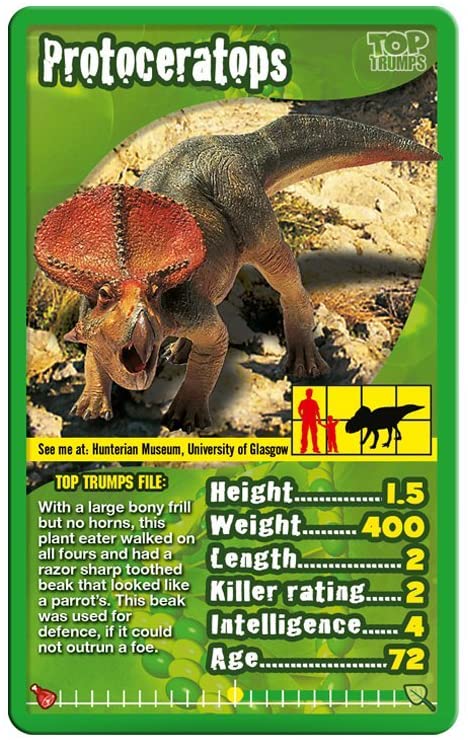 Top Trumps Dinosaurs Card Game - WiredVillage GamesTop Trumps