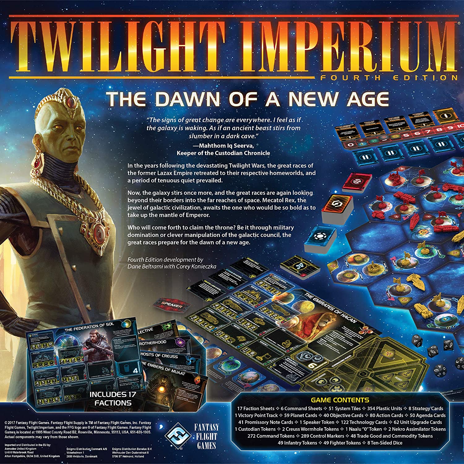 Twilight Imperium 4th Edition Board Game - WiredVillage GamesFantasy Flight Games