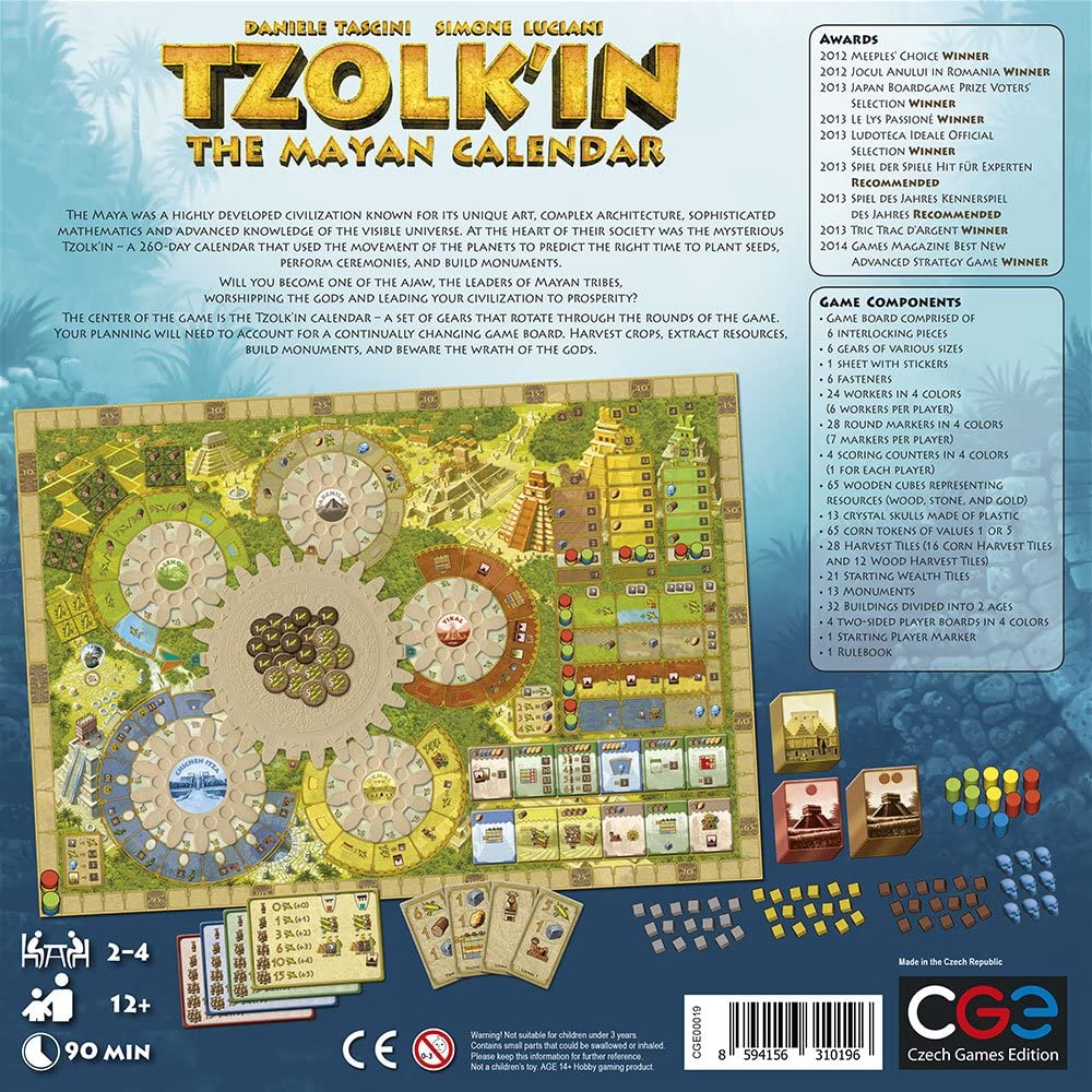 Tzolk'in - WiredVillage GamesCzech Games Edition