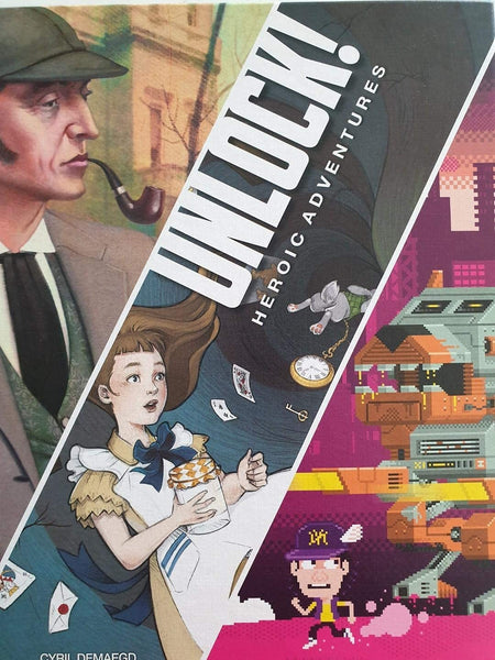 UNLOCK! Heroic Adventures Card Game - WiredVillage Games - Space Cowboys