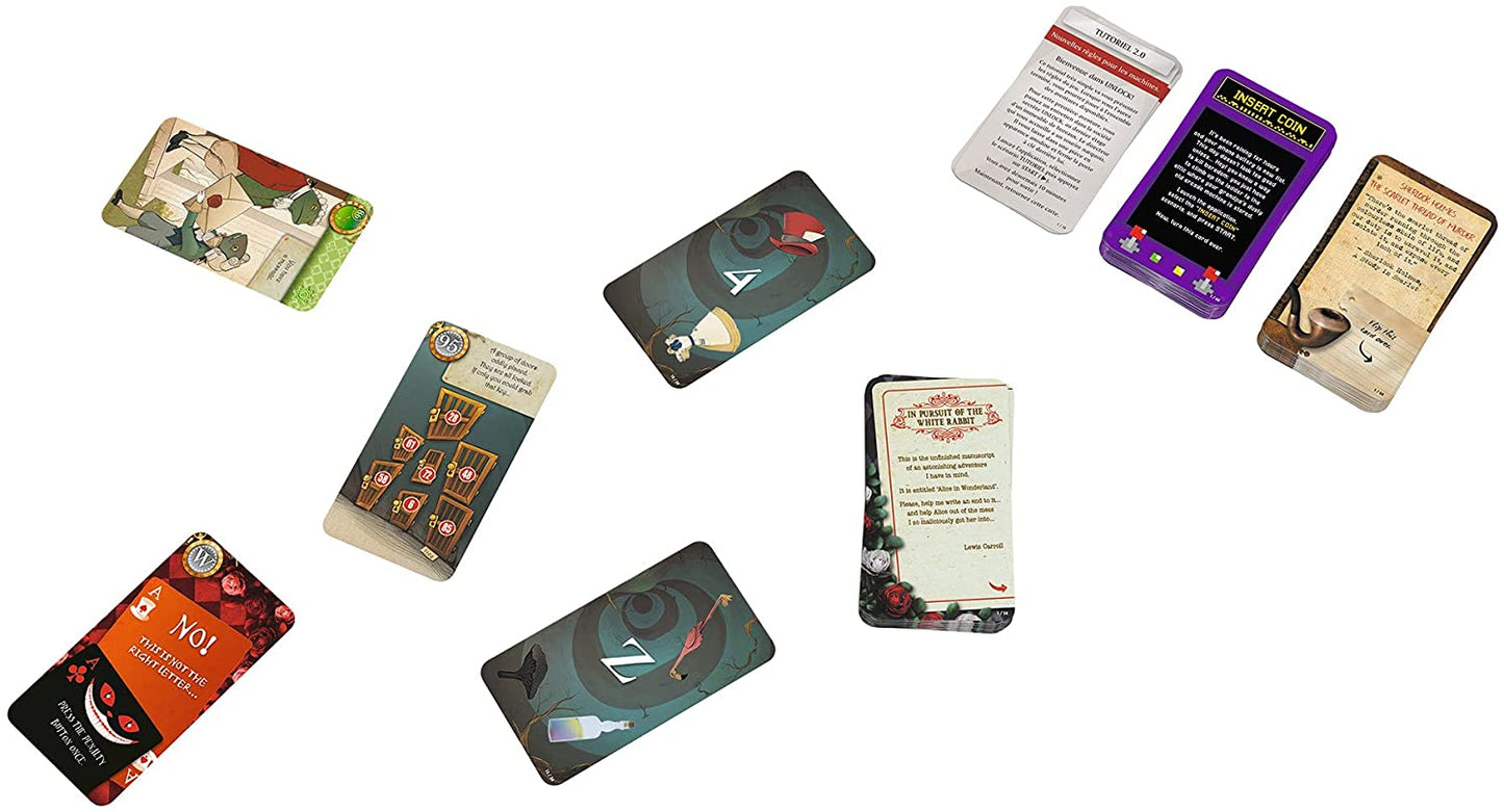 UNLOCK! Heroic Adventures Card Game - WiredVillage GamesSpace Cowboys